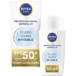 Protector Solar Sun Facial Fluido Diario SPF50+ - Nivea - SPF 50+ 40ML 4006000104041