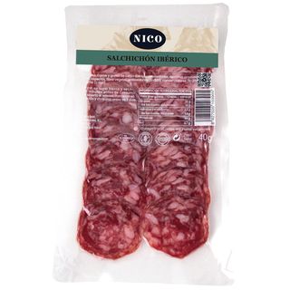 Salchichon Iberico Lonchas 40 Gr.