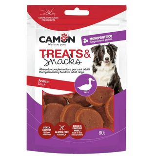 Camon Dog Snack Ae500 Pièces De Canard Gr.80