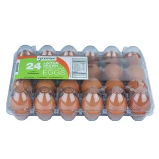 Greenco Large Brown Eggs (Pack of 25)