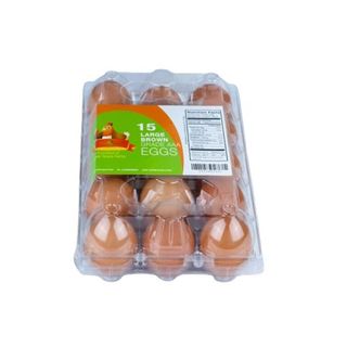 Greenco Large Brown Eggs (Pack of 15)