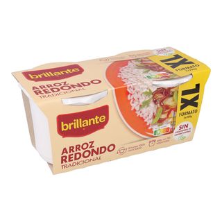 Brillante Arroz Cocinado Redondo XL 2u 200g