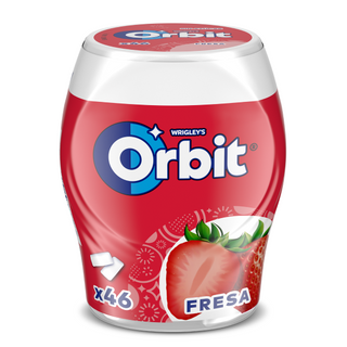 Orbit Chicle Fresa Bote 46x6x24
