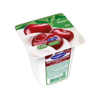 Йогурт Alpenland Вишня - Нектарин - Дикий апельсин 0,3, 95г