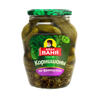 Дядя Ваня Корнишоны по-французски 680 мл