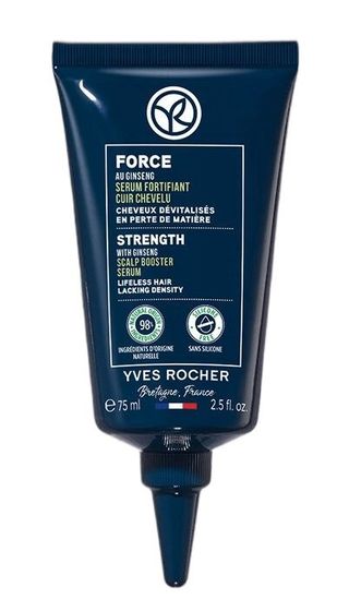 Укрепляющая Сыворотка-Бустер для Кожи Головы с Женьшенем - Для ослабленных, лишенных плотности волос, 75 мл