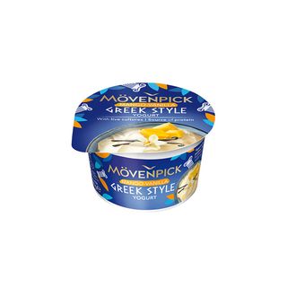 MOVENPICK ბერძნული იოგურტი მანგოთი და ვანილ.პროტეინი 5%-100გრ/4002334115333