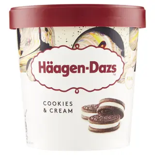 Helado Häagen-Dazs Tarrina Cookies & Cream 460ml