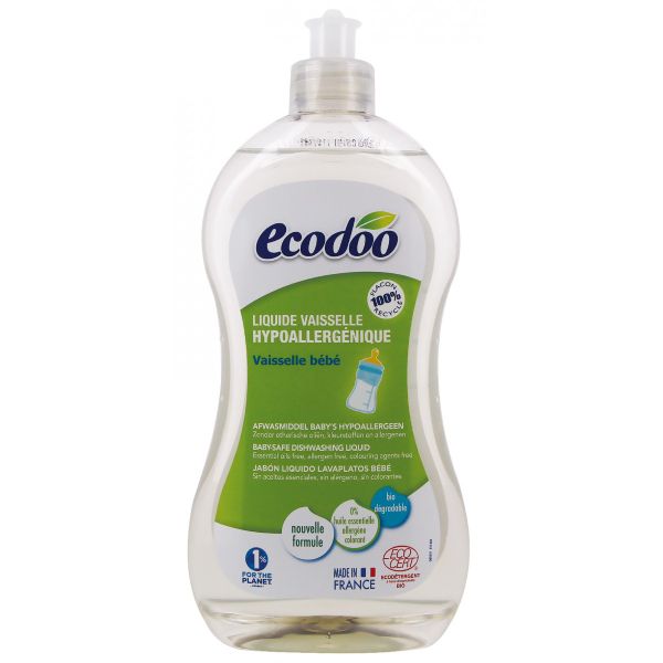 Detergente Líquido Utensilios Bebé Ecodoo 500 Ml