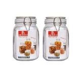 BA Glass Jar with Clip, 1.5L