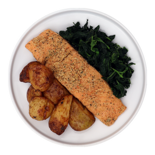 Erbert Salmone In Crosta Alle Erbe Con Patate E Spinaci 250g