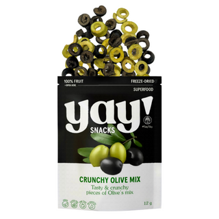 Yay! Crunchy Olivas Mixtas Aceitunas 12g