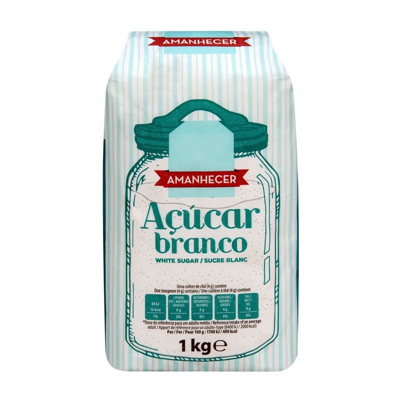 Amanhecer Açúcar Branco Papel 1kg