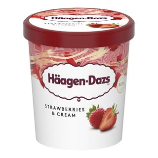 Haagen Dazs Crema de hielo Fresa/Crear Pot 460ml
