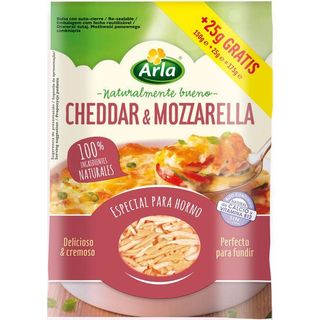 Arla микс чедър и моцарела настъргани 175г / 20779448