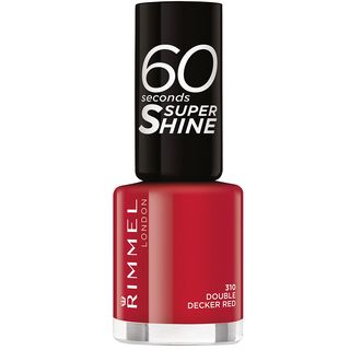 RIMMEL lak za nokte 60 seconds 310 double decker red