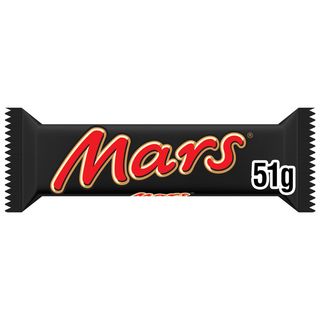 Mars Barretta Snack con Caramello Ricoperta al Cioccolato 51 g