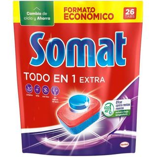 Lavavajillas Máquina Todo En 1 Somat 26 Uds.