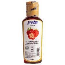 PRADIP Strawberry Flavouring Essence, 500ml