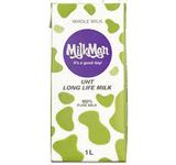 MilkMan Whole UHT Long Life Milk, 1L