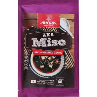 Місо-паста Akura соєва темна 80 г