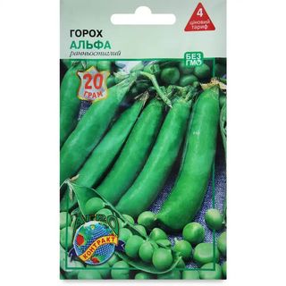 Насіння Агроконтракт Горох Альфа 20 г