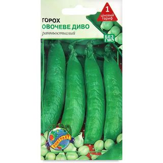 Насіння Агроконтракт Горох Овочеве диво 5 г