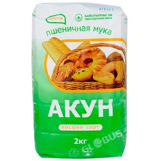 Мука Акун высший сорт 2кг