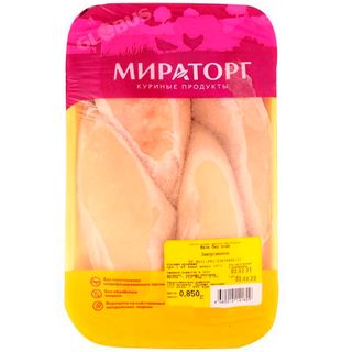 Филе бройлерной курицы без кожи Miratorg, 850г