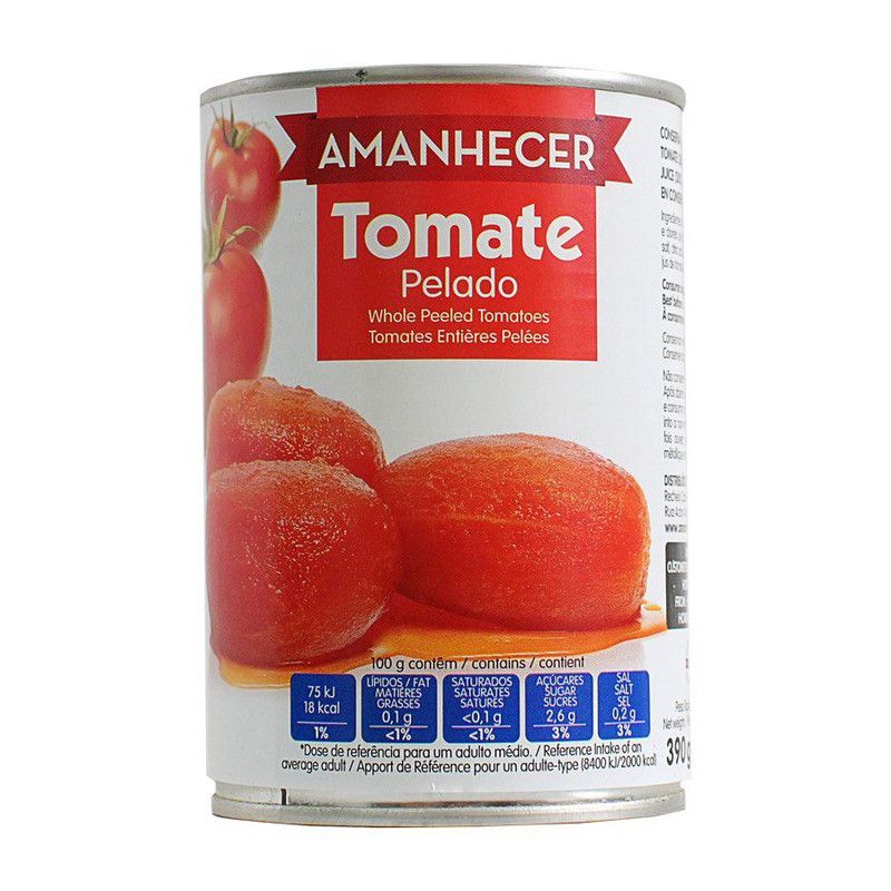 Amanhecer Tomate Pelado 390g