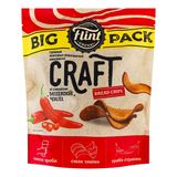 Грінки Flint Craft Bread chips Міцний чилі житньо-пшеничні хвилясті 130г