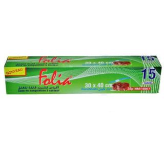 Sacs de congélation à curseur 15 unités 30x40cm  - FOLIA