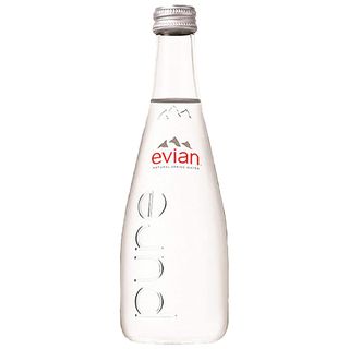 Evian Eau minérale bouteille en verre 33cl