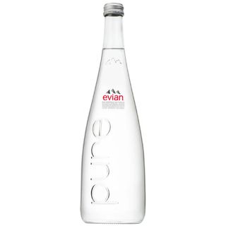 Evian Eau minérale bouteille en verre 75cl