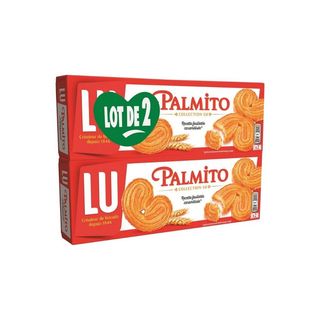 Biscuits L'Original Caramélisés Palmito Lu 2X100G