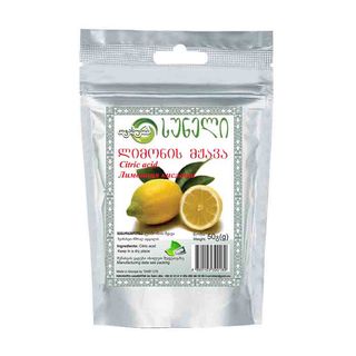 4860103390189 ლიმონმჟავა /bio/ 50გრ