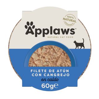 0.06 KG Applaws Atún y Cangrejo tarrina para gatos