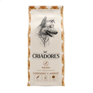 Criadores Ração Com Cordeiro E Arroz Para Cães - 500G