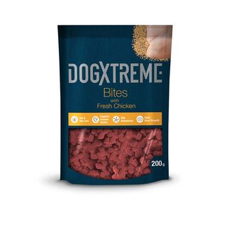 0.2 KG Dogxtreme Bites Snacks Semihúmedos Pollo para perros