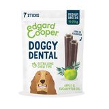 0.17 KG Edgard & Cooper Barritas Dentales Manzana y Eucalipto para perros medianos