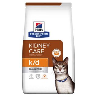 1.5 KG Hill's Prescription Diet Kidney Care k/d Pollo pienso para gatos