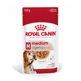 0.14 KG Royal Canin Medium Ageing sobre en salsa para perros