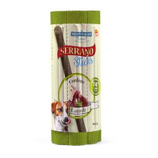19 KG Mediterranean Natural Serrano Barritas de Cordero para perros