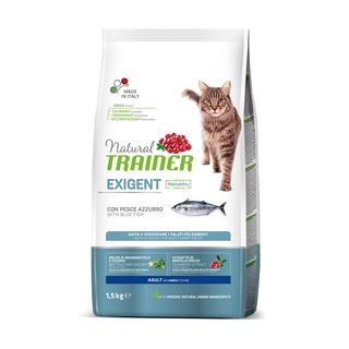 1.5 KG Natural Trainer Adult Exigent Pescado pienso para gatos