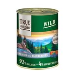 0.4 KG True Origins Wild Adult Salmón lata para perros
