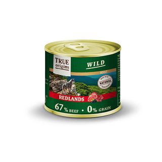 0.4 KG True Origins Wild Redlands Ternera lata para perros