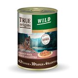0.4 KG True Origins Wild Adult Dados de Pato con Speck y Lentejas lata para perros