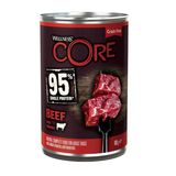 0.4 KG Wellness Core ternera y brocoli lata para perros