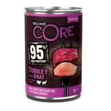 0.4 KG Wellness Core Pavo y Cabra Lata para perros