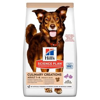2.5 KG Hill's Science Plan Culinary Creations Pato y Patata pienso para perros medianos